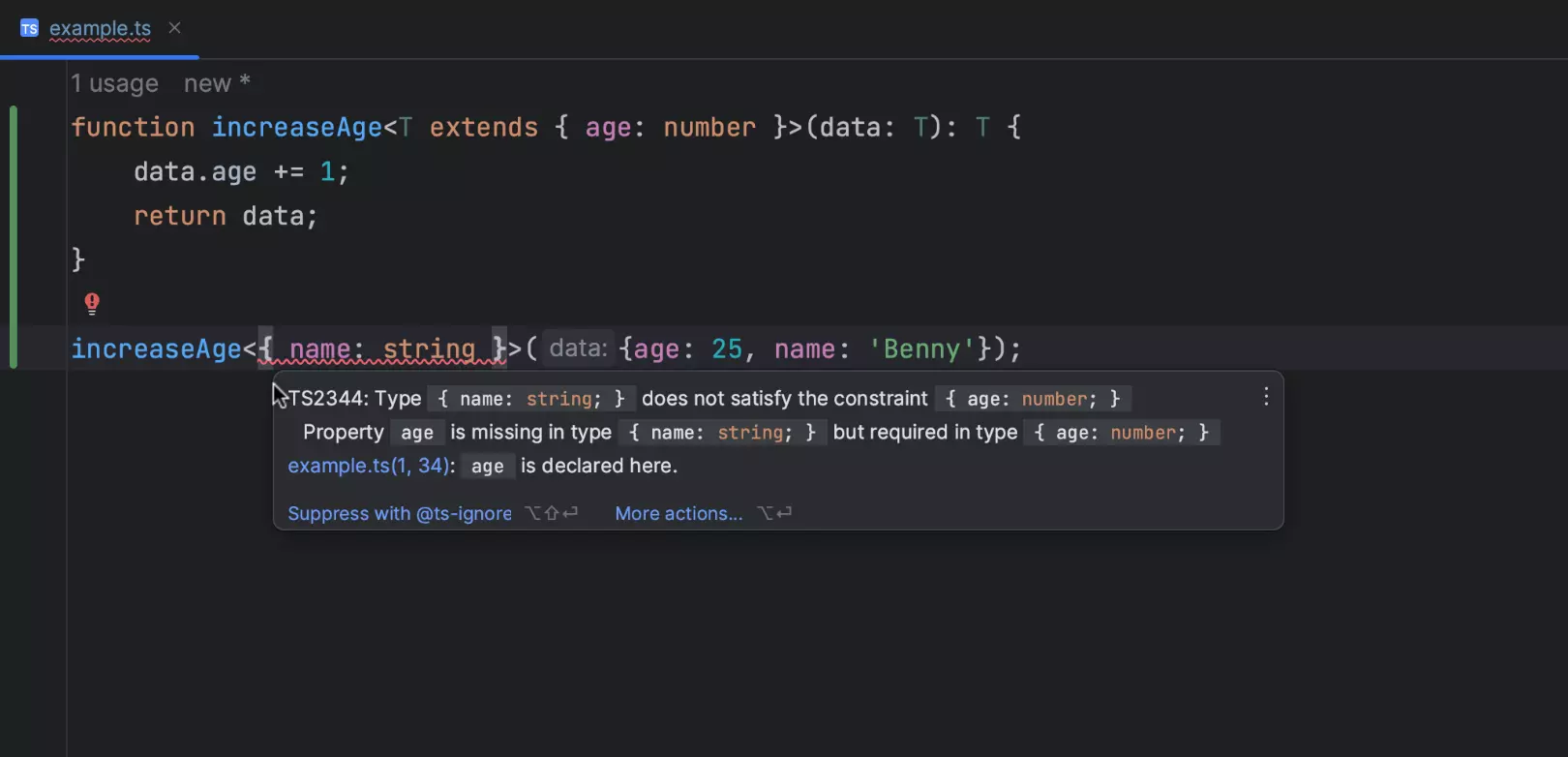 JavaScript 및 TypeScript에 대한 오류 서식 지정 개선