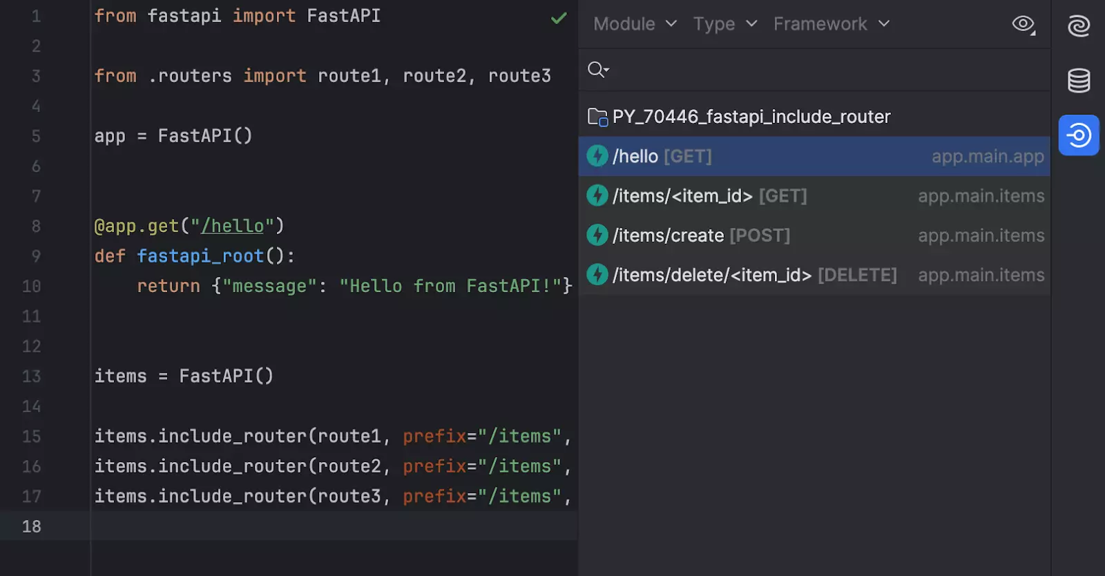 presentation mode in pycharm