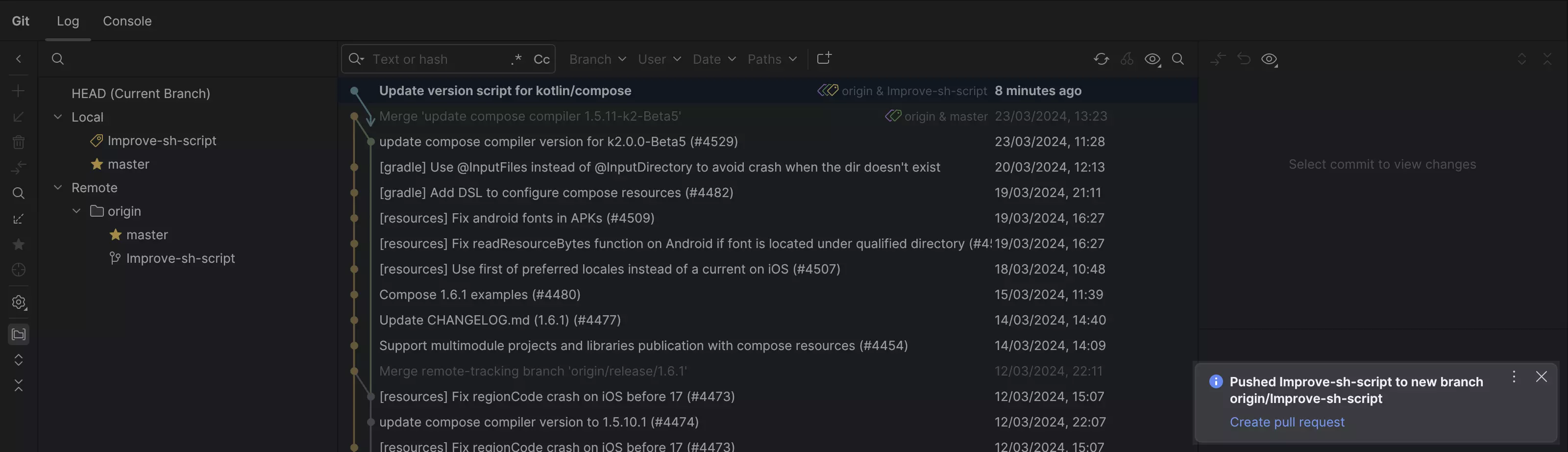 presentation mode in pycharm