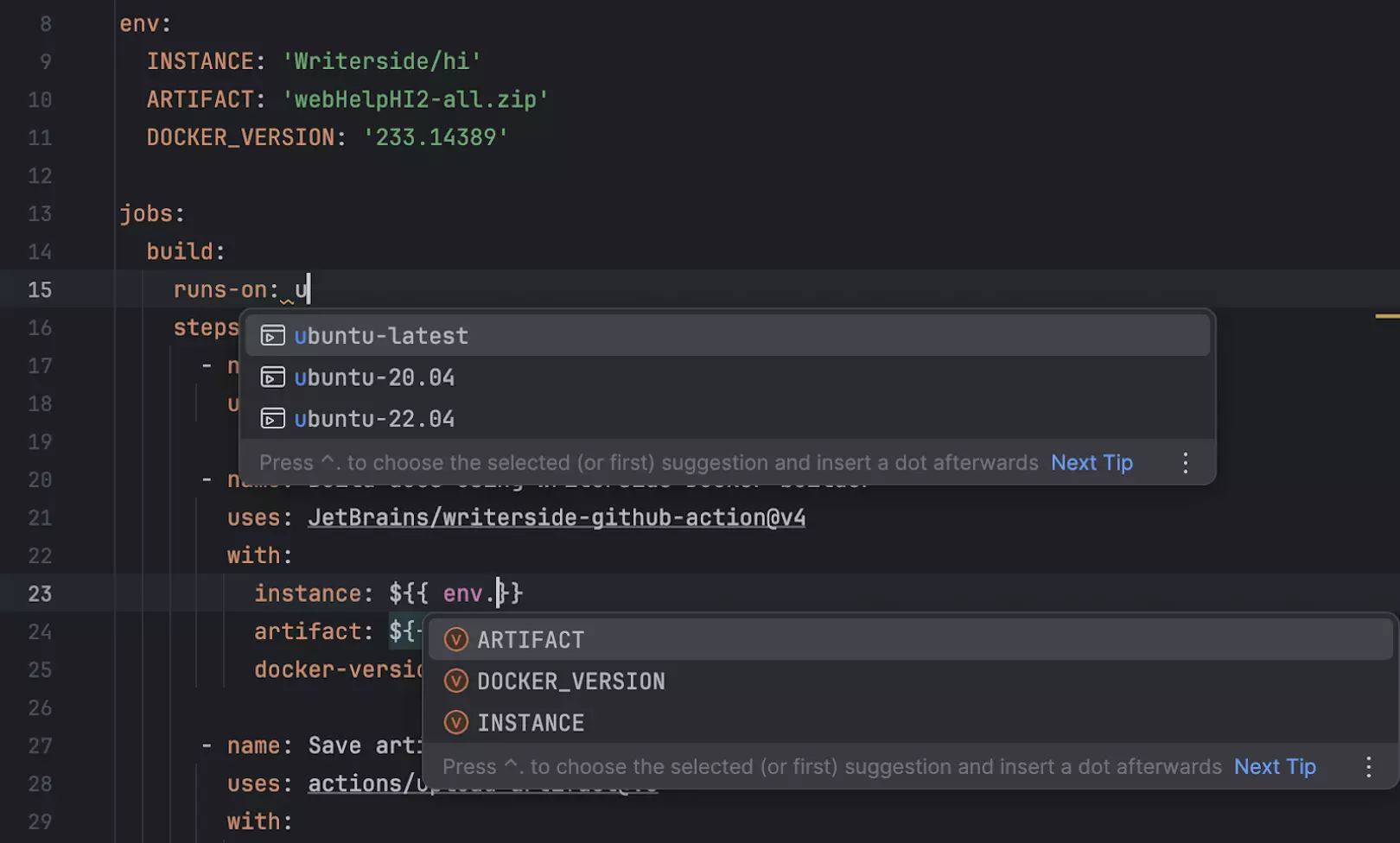 presentation mode in pycharm