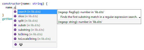 ReSharper's code completion in TypeScript