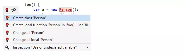 Generación de código a partir del uso en JavaScript/TypeScript