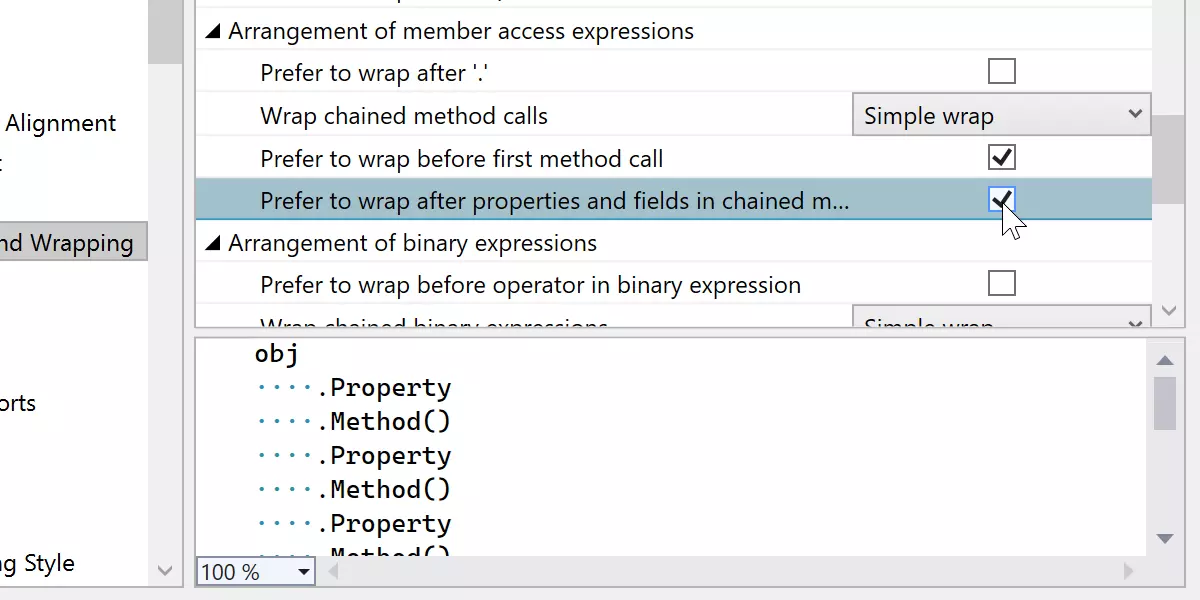 Optimisation pour LINQ