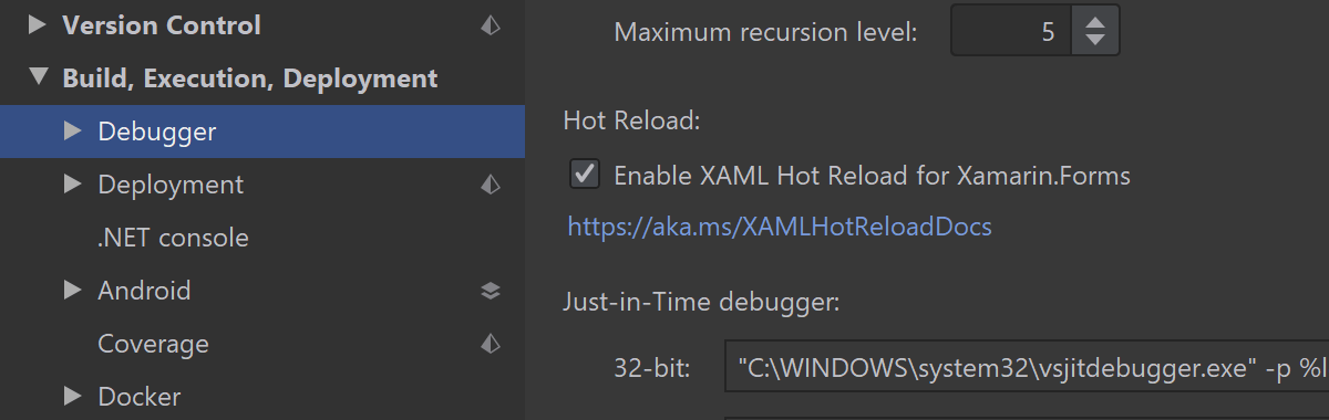 Xamarin Hot Reload
