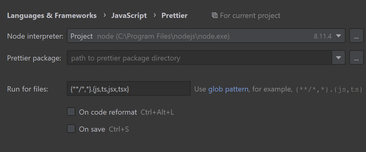 Make Prettier the default formatter in your JavaScript projects