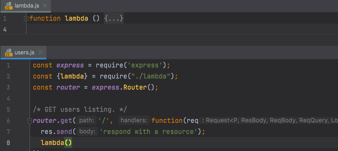 Auto-import for require()