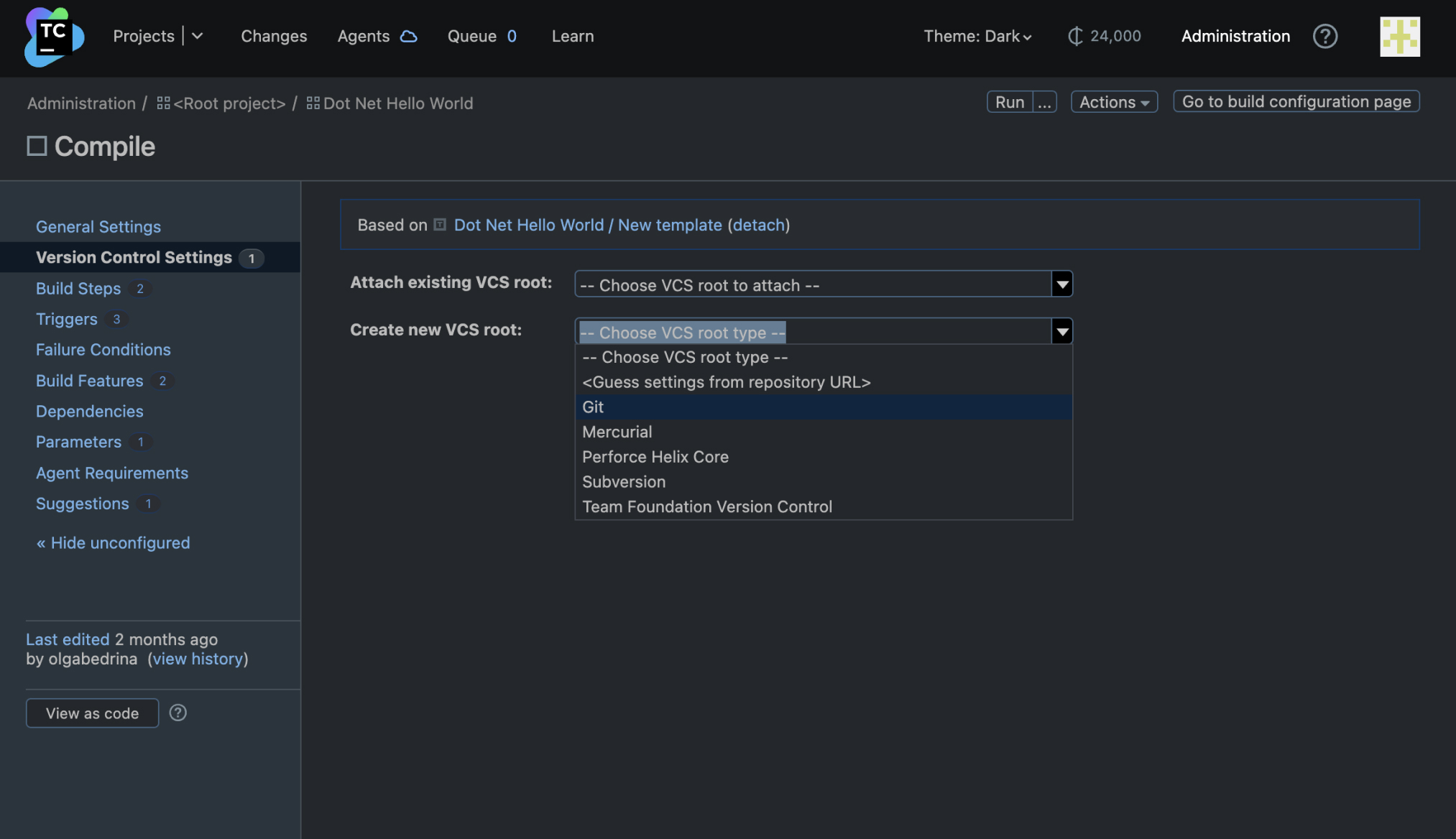 Attach VCH Root image