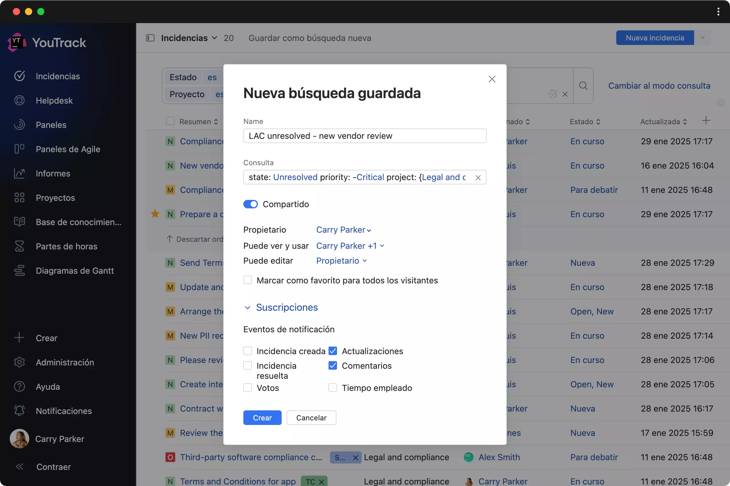Explorar y gestionar tareas