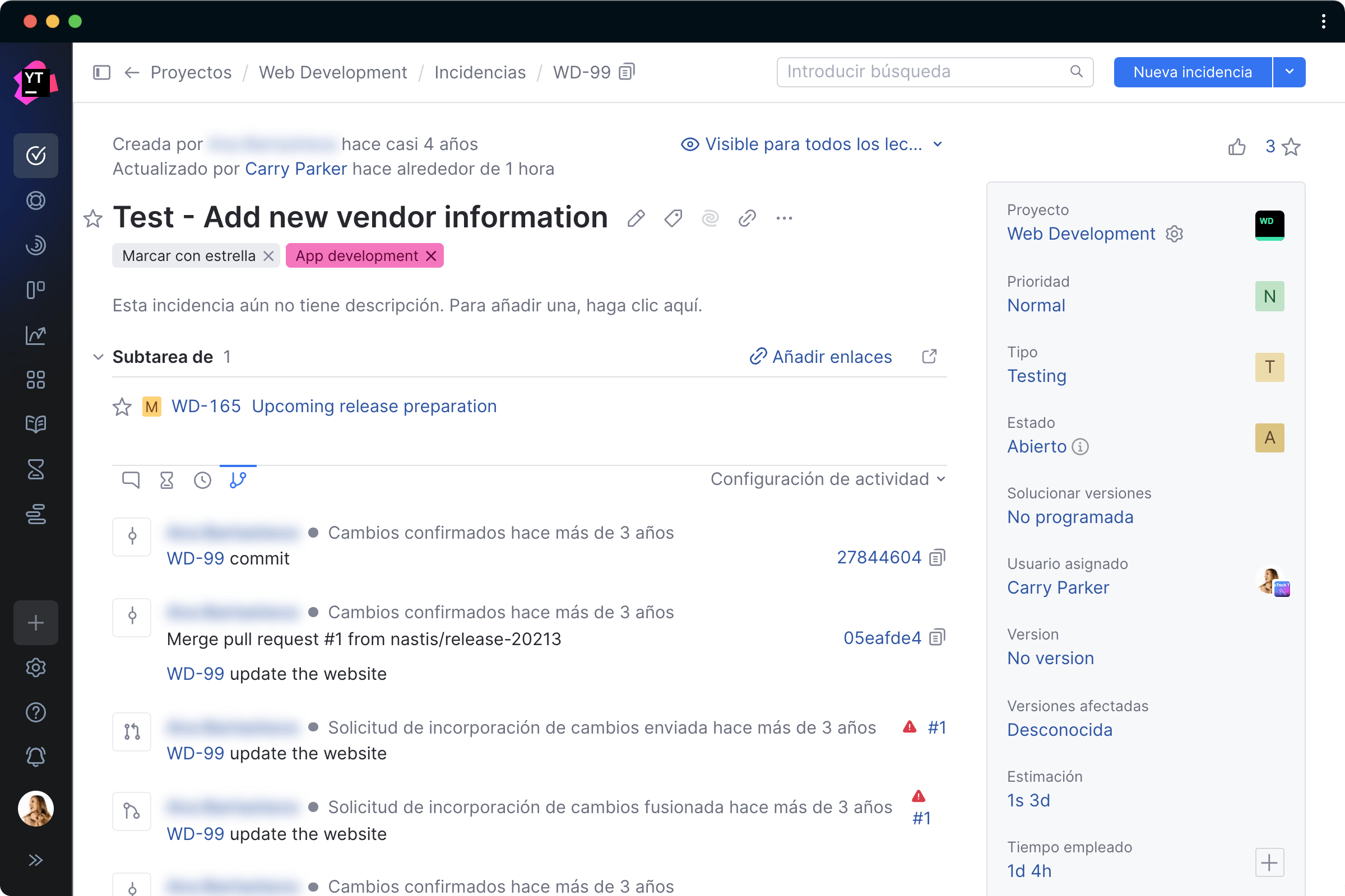 Funcionalidades avanzadas