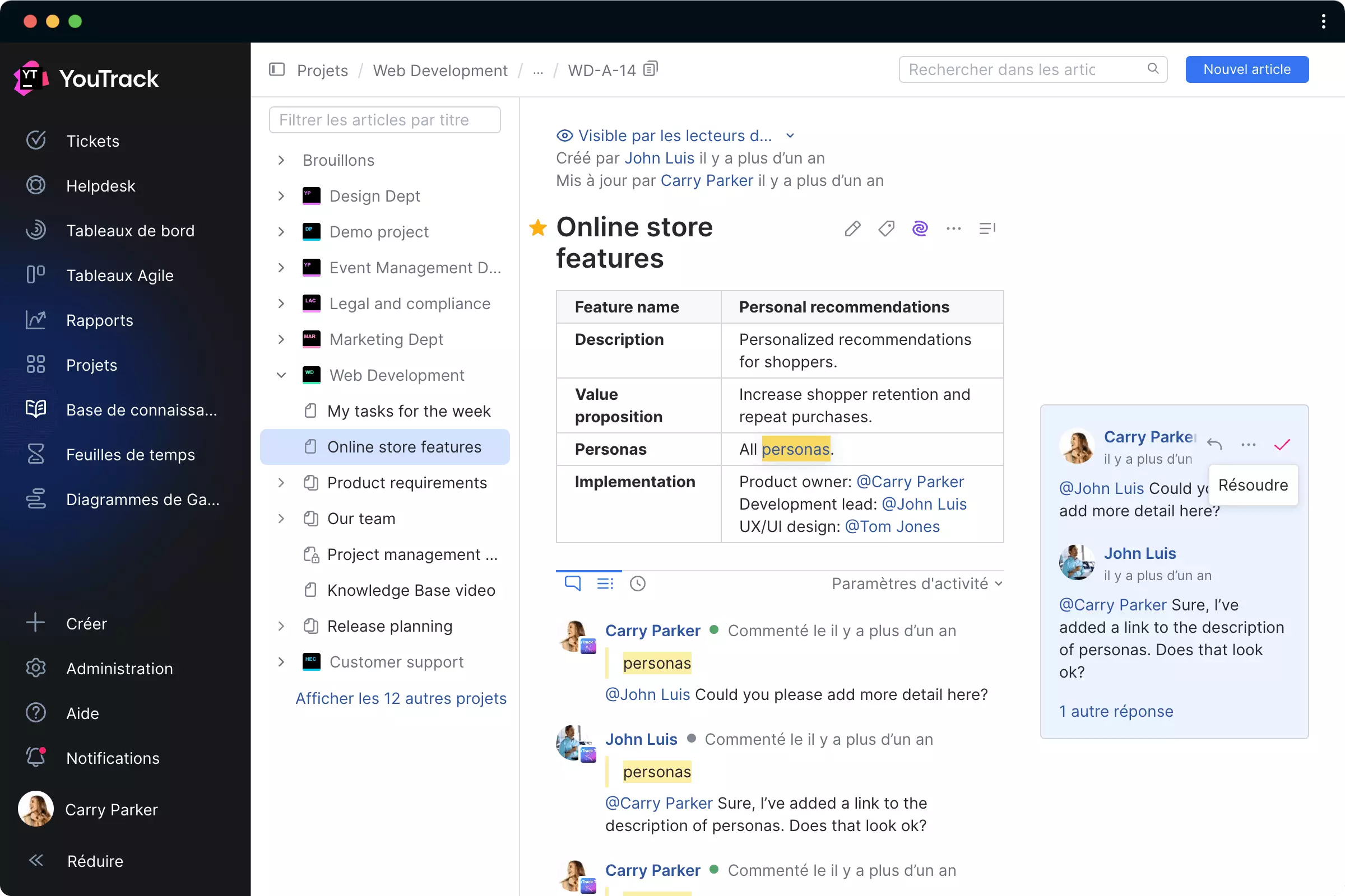 Collaborez facilement