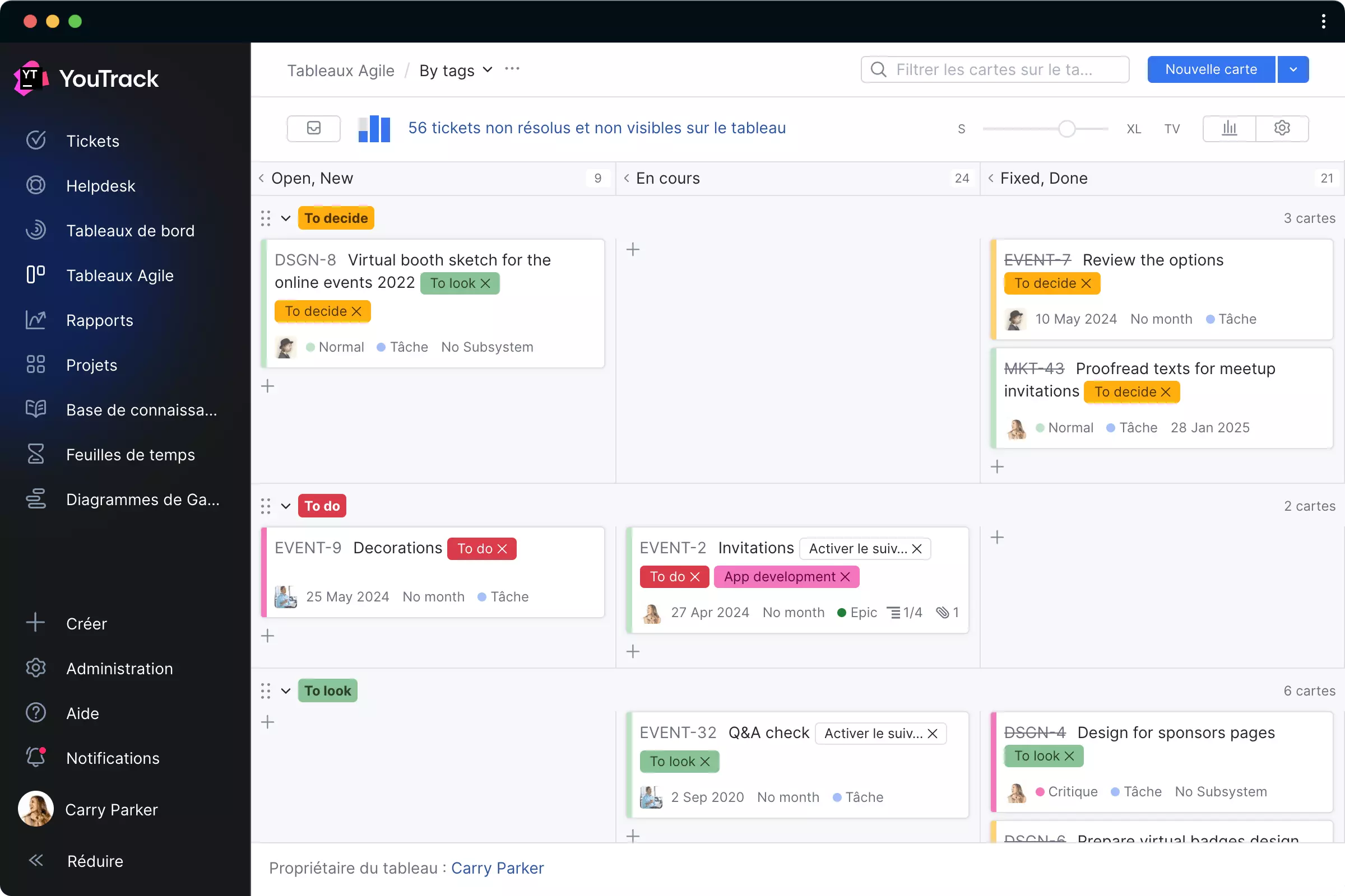 Planifiez et gérez l'exécution des tâches avec les tableaux Agile