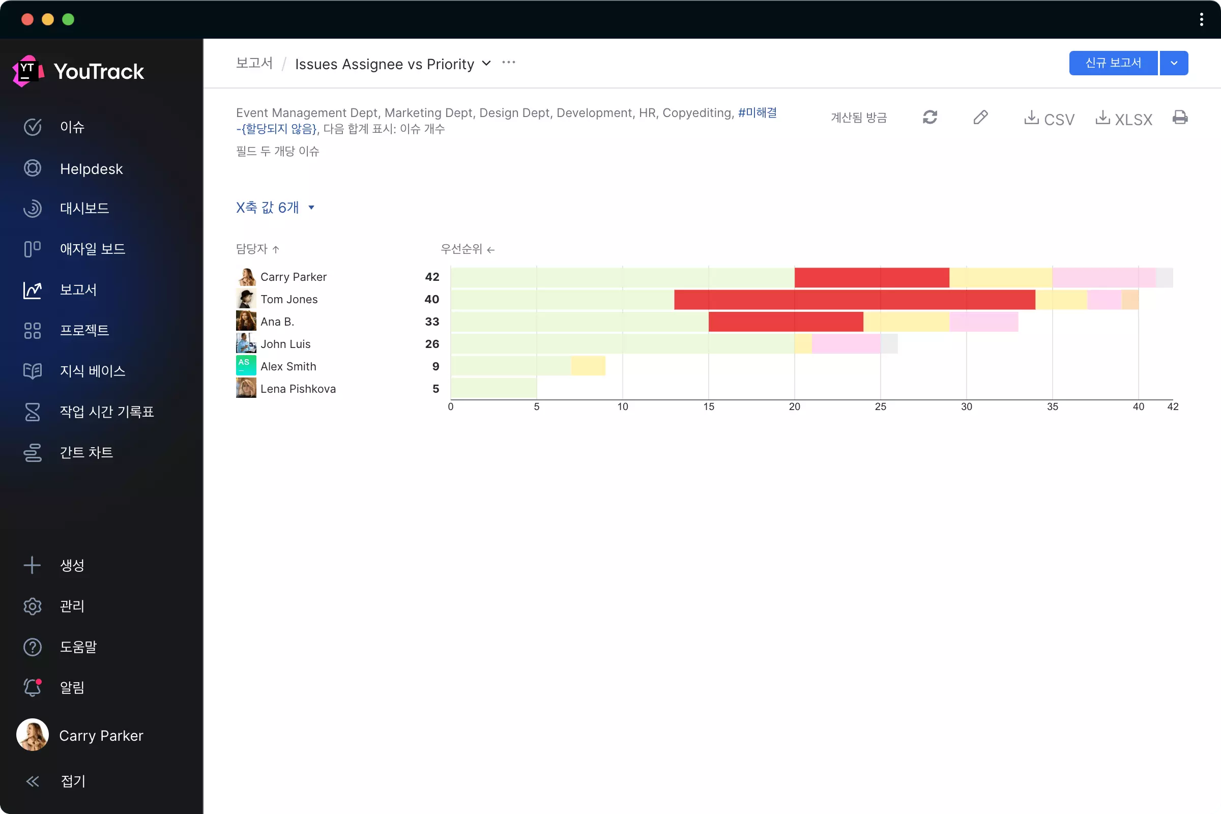 애자일 보드로 작업 실행을 계획하고 관리