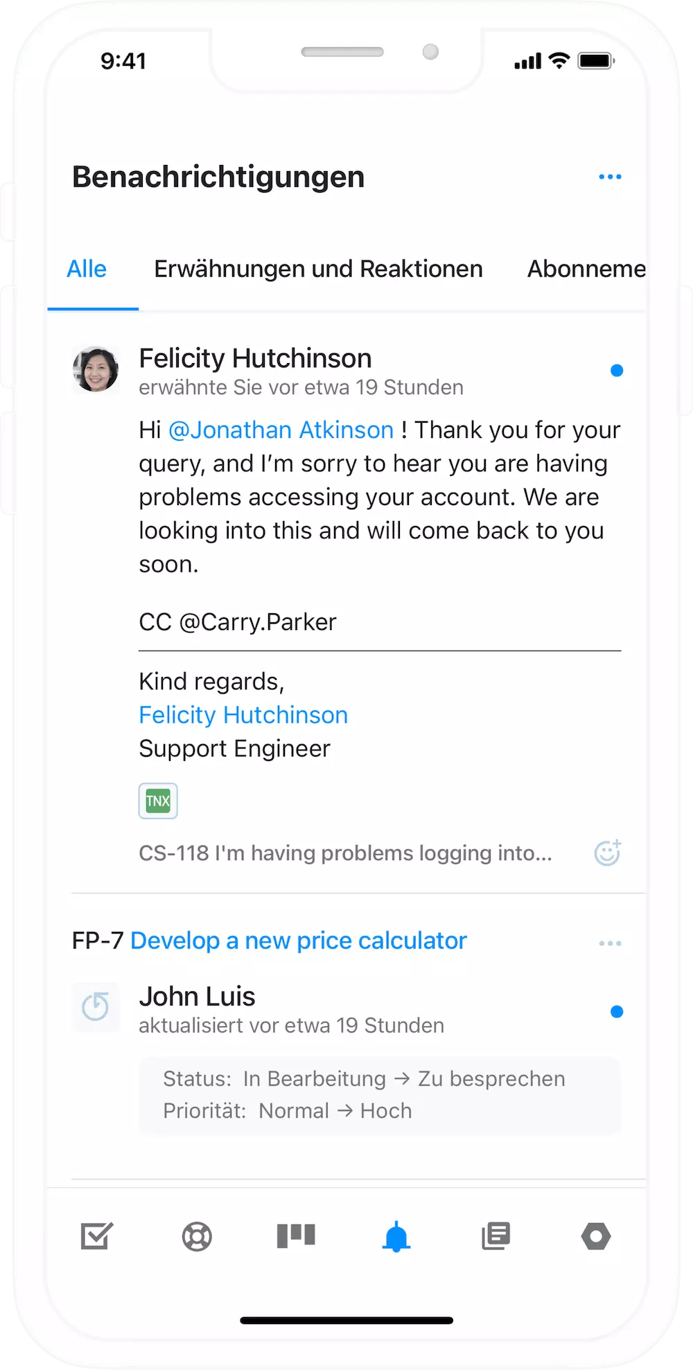 Push-Benachrichtigungen