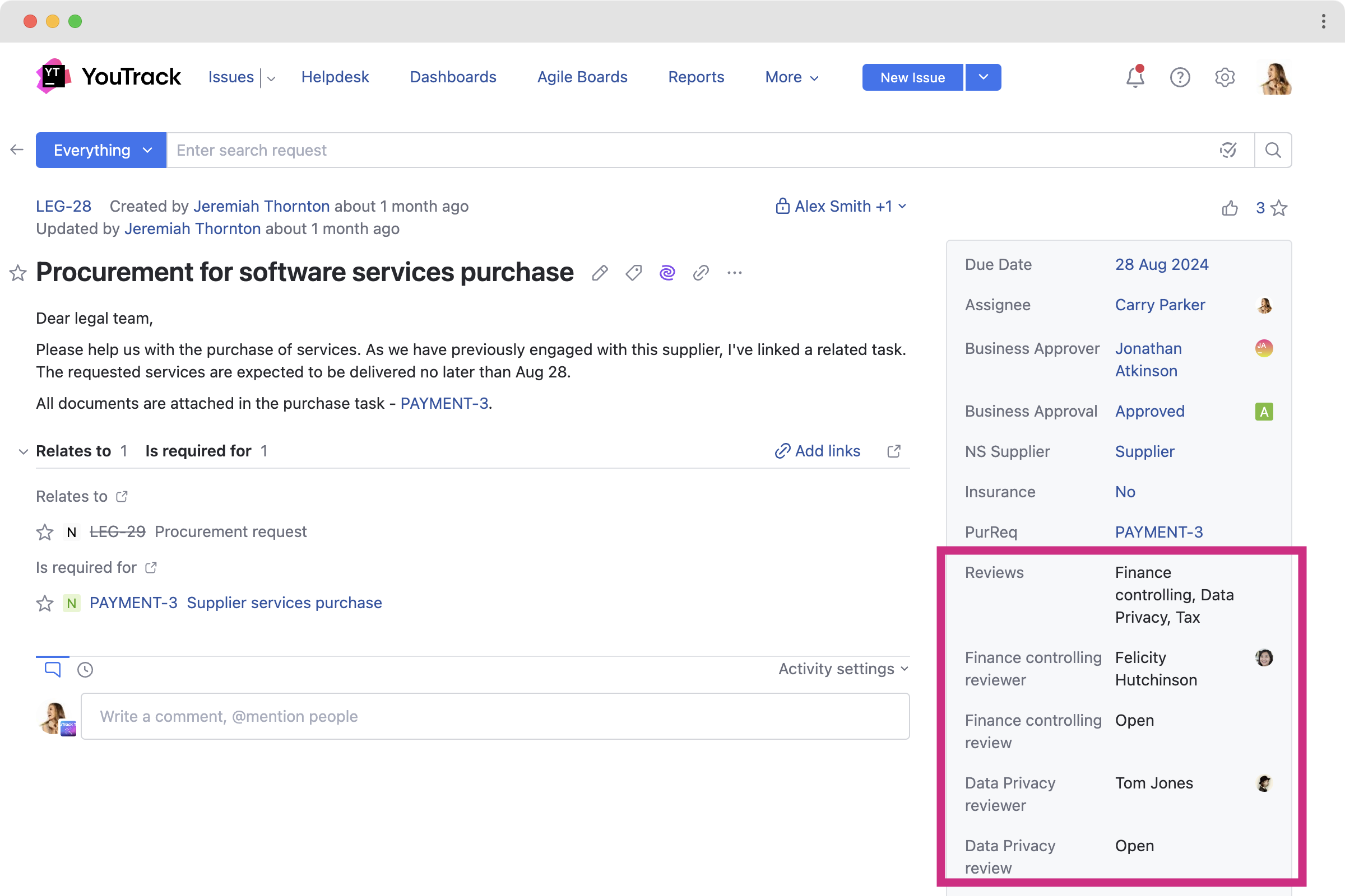 Yu Inside Track Sign In YouTrack Insiders – JetBrains Legal team