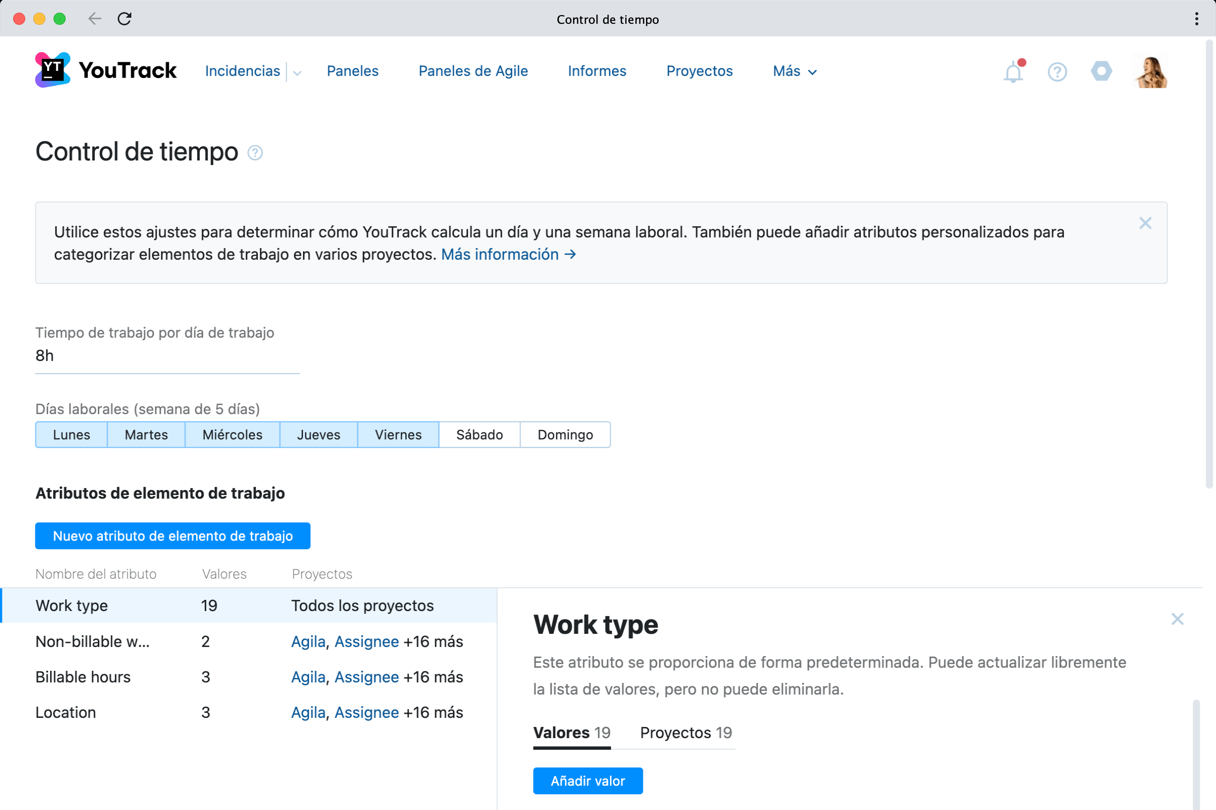 Efectúe un seguimiento preciso de los elementos de trabajo