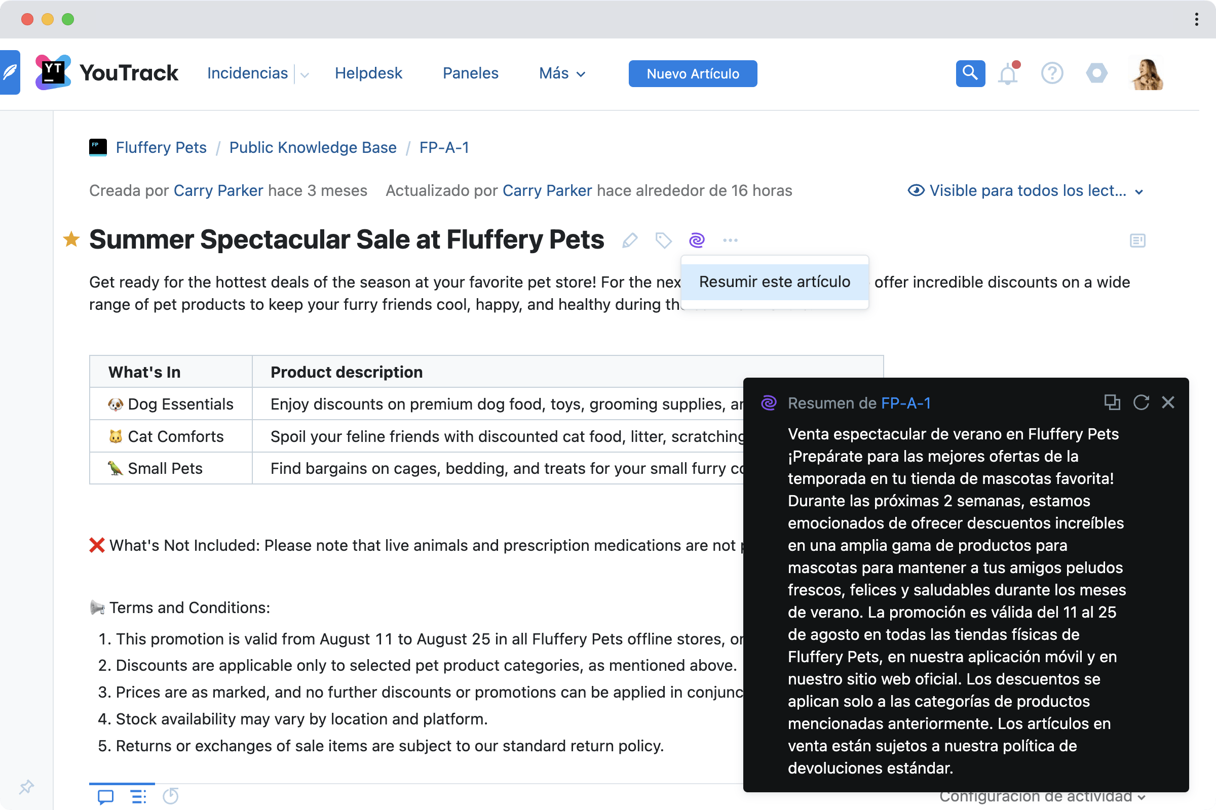 Fantásticas rebajas de verano en Fluffery Pets